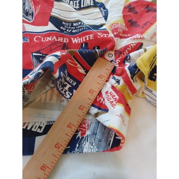 J. Crew cruise ship shorts womens 4 vacation boat retro travel patches RARE - Picture 9 of 10